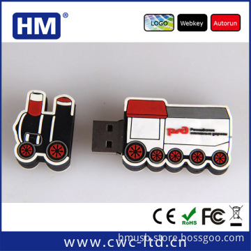 Customized Unique car shaped PVC usb flash dirve blank with your company logo